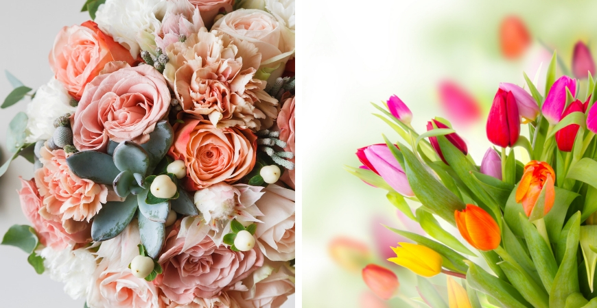 Snijbloemen kopen doet u bij Tuincentrum TuinWereld