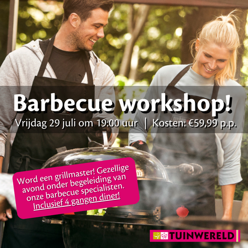 Barbecue workshop 29 juli