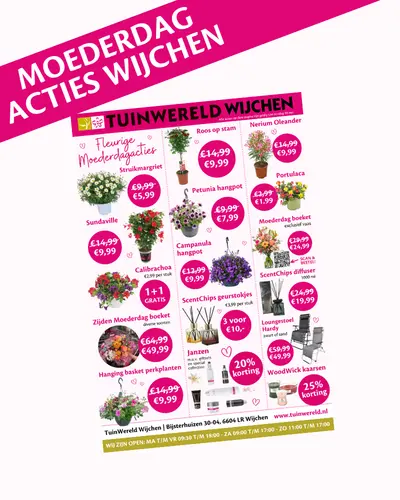 Moederdag acties