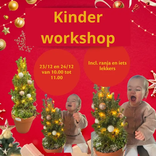 Kidsworkshop kerstboom versieren