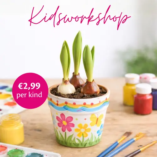 Kidsworkshop Nationale Tulpendag