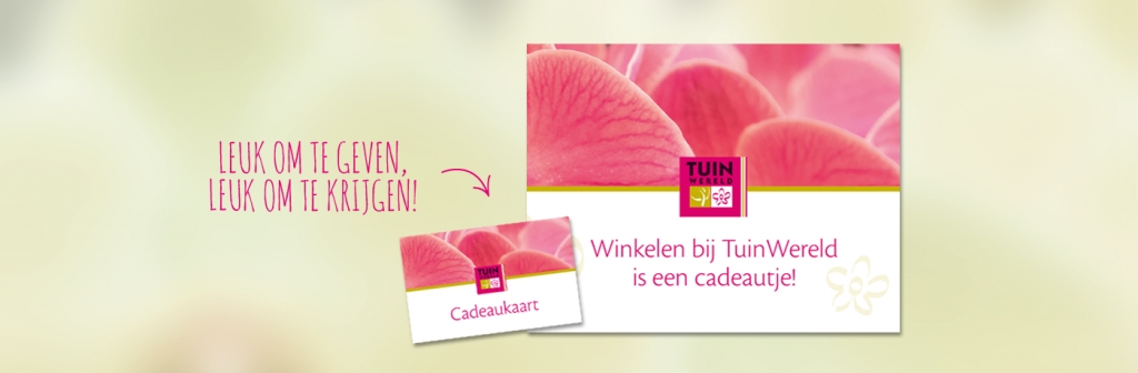 De Tuinwereld cadeaukaart!