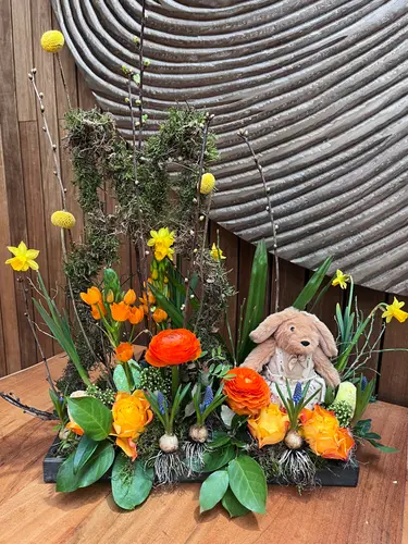 Workshop 'Kleurrijk paasarrangement' (za 4-4)