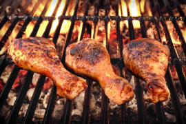 Houtskoolbarbecue