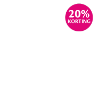 20% korting rond