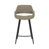 24Seven Barstoel Dario bouclé liver - counter - afbeelding 2