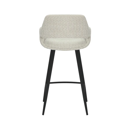 24Seven Barstoel Dario bouclé offwhite - counter - afbeelding 5