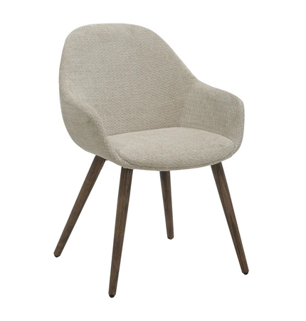 24Seven® Eetkamerstoel Enzo retro crème - afbeelding 3