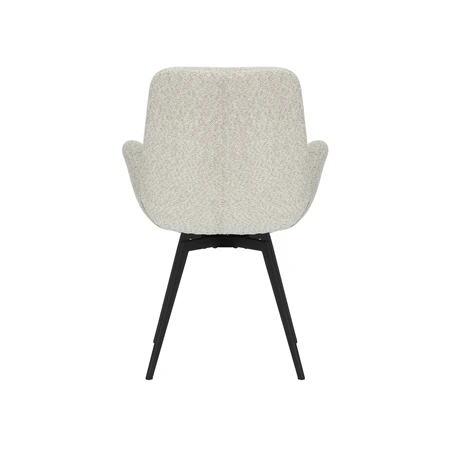 24Seven® Eetkamerstoel Matteo bouclé offwhite - afbeelding 5