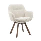 24Seven® Eetkamerstoel Rocco beige - afbeelding 3