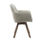 24Seven® Eetkamerstoel Rocco taupe - afbeelding 4