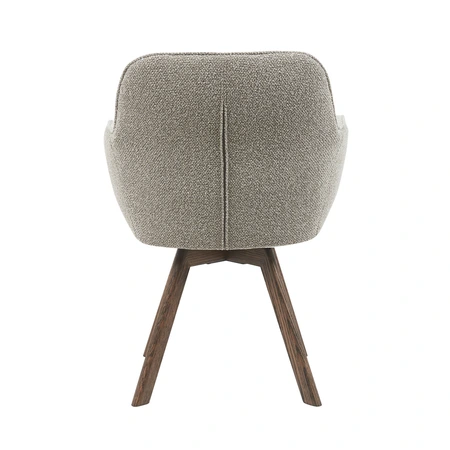 24Seven® Eetkamerstoel Rocco taupe - afbeelding 5