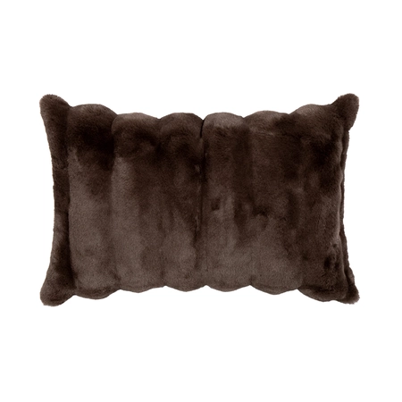 24Seven Kussen Lou chocolate - 40 x 60 cm - afbeelding 1