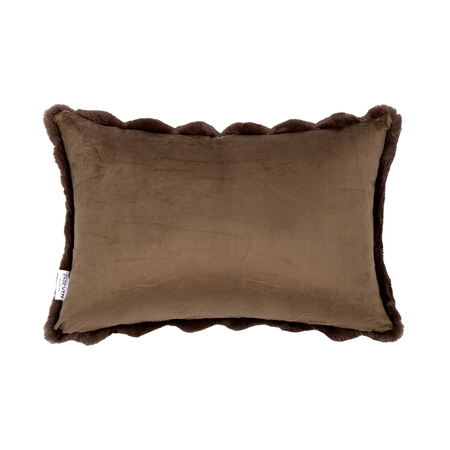24Seven Kussen Lou chocolate - 40 x 60 cm - afbeelding 2