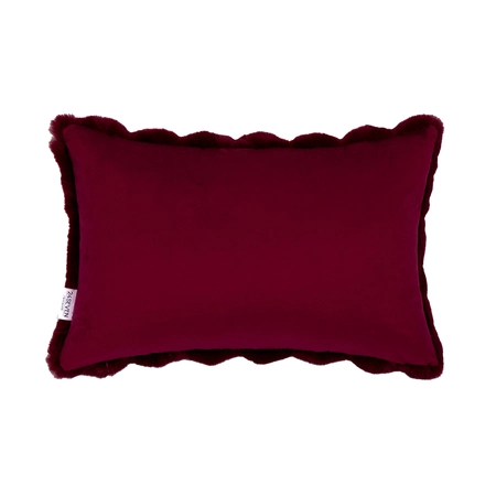24Seven Kussen Lou merlot - 40 x 60 cm - afbeelding 2