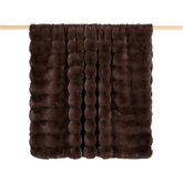 24Seven Plaid Lou chocolate - 130 x 170 cm - afbeelding 3