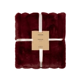 24Seven Plaid Lou merlot - 130 x 170 cm - afbeelding 1