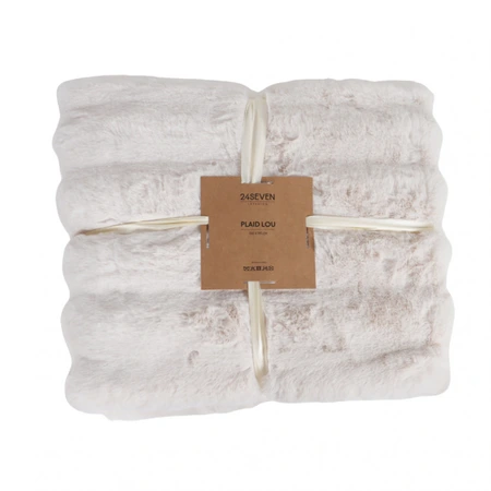 24Seven Plaid Lou offwhite - 130 x 170 cm - afbeelding 2
