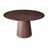 24Seven Tafel Hamar rond D 130 x H 76 cm walnut