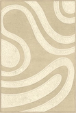 24Seven Wanddeco Beige waves - B80xH120cm