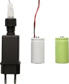 Anna's Collection trafo 3,2V voor 2 x C batterijen