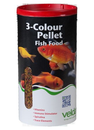 3-Colour Pellet Food 4000 ml