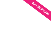 30% KORTING ROZE