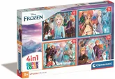 Clementoni - Frozen Puzzel - 4 in 1