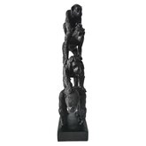Aapjes zwart 16x8,5x38,5cm - afbeelding 2