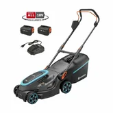 Accu grasmaaier PowerMax 37/36V P4A Set