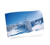 Achtergrond Doek Skilift 150X75Cm