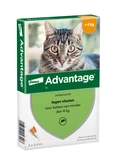 Advantage parasietbehandeling kat 40 4kg 4pip