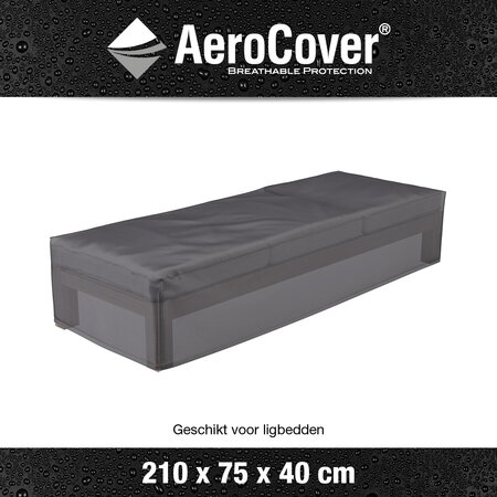 AeroCover Loungebedhoes 210 x 75 x 40 cm - afbeelding 3