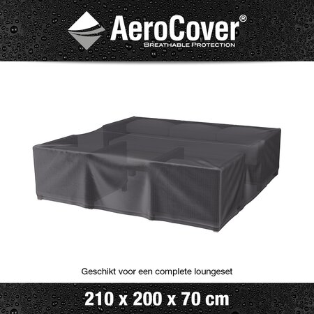 AeroCover Loungesethoes 210 x 200 x 70 cm - afbeelding 3