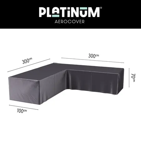 AeroCover Loungesethoes hoekset 300 x 300 x 70 cm - afbeelding 1