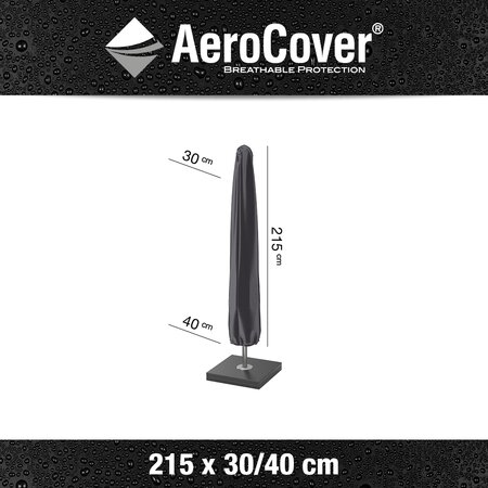 AeroCover Parasolhoes  H 215 x 30/40 cm - afbeelding 4