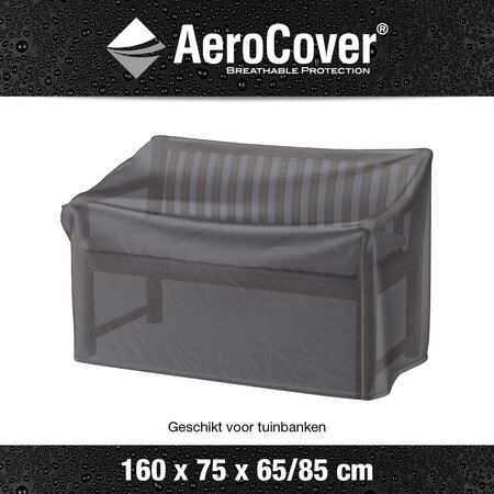 AeroCover Tuinbankhoes 160 x 75 x 65/85 cm - afbeelding 3
