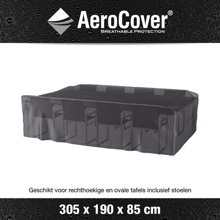 AeroCover Tuinsethoes 305 x 190 x 85 cm - afbeelding 3