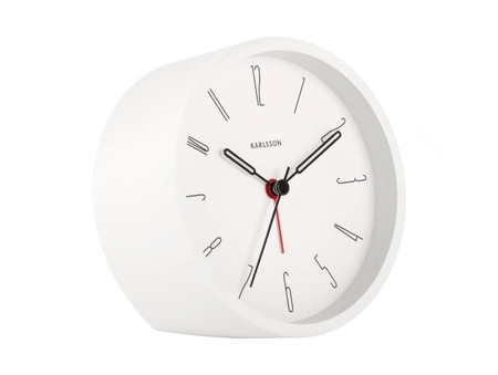Alarm clock Belle Numbers iron white - afbeelding 1