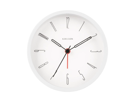 Alarm clock Belle Numbers iron white - afbeelding 2