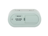 Alarm clock Gummy rubberized soft blue - afbeelding 3
