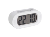 Alarm clock Gummy rubberized white - afbeelding 2