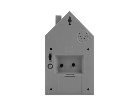 Alarm clock Modern Cuckoo mouse grey - afbeelding 3