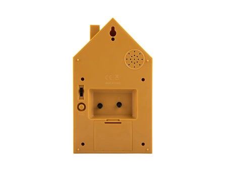 Alarm clock Modern Cuckoo ochre yellow - afbeelding 3
