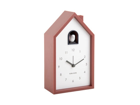 Alarm clock Modern Cuckoo red ochre - afbeelding 1
