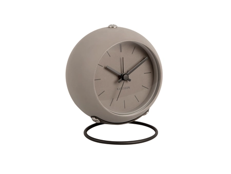Alarm clock Nirvana Globe dark warm grey - afbeelding 1