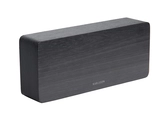 Alarm clock Tube black veneer, white LED - afbeelding 2
