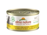 Almo Nature Kat HFC Natvoer - Natural - Kippenboutvlees 70g