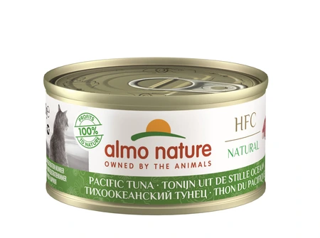 Almo Nature Kat HFC Natvoer - Natural - Tonijn uit de Stille Oceaan 70g