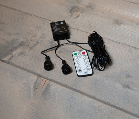 Anna's Collection Dimmer met timer en afstandsbediening - L5m Zwart - afbeelding 3